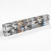 Porte-nom Pour Bureau Attaque arc-en-ciel
