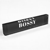 Porte-nom Pour Bureau Autoritaire