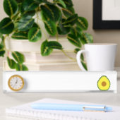Porte-nom Pour Bureau Avocado