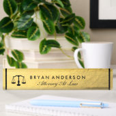 Porte-nom Pour Bureau Avocat