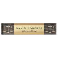 Avocat de Droit Modern Gold & Wood
