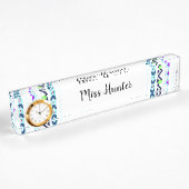 Porte-nom Pour Bureau Aztec Girl