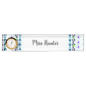 Porte-nom Pour Bureau Aztec Girl (Devant)