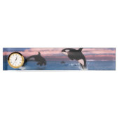 Porte-nom Pour Bureau Baleines Tueuses Dans L'Océan Arctique (Devant)