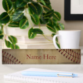 Porte-nom Pour Bureau Base-ball vintage