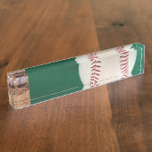 Porte-nom Pour Bureau Baseball  (Taille)