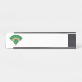 Porte-nom Pour Bureau Baseball (Devant)