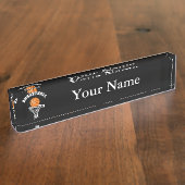 Porte-nom Pour Bureau Basket (Taille)