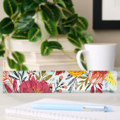 Porte-nom Pour Bureau Beau Rose