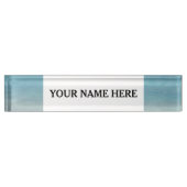 Porte-nom Pour Bureau Belle plage| Turks and Caicos Photo (Devant)