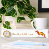 Porte-nom Pour Bureau Berger Allemand