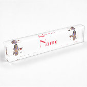 Porte-nom Pour Bureau Bikini brun beauté Thunder_Cove