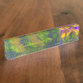 Porte-nom Pour Bureau Billet à un monde d'Imaginaires (Taille)