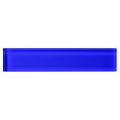 Porte-nom Pour Bureau Bleu 0303ff (Devant)