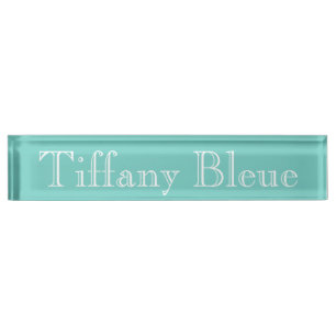 Porte-nom Pour Bureau Bleu célèbre