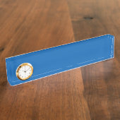 Porte-nom Pour Bureau Bleu profond (Taille)
