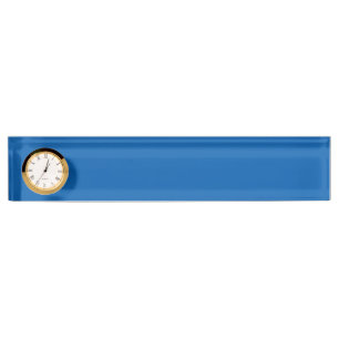 Porte-nom Pour Bureau Bleu profond