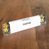 Porte-nom Pour Bureau blonde mermaid (Taille)