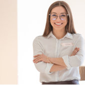 Porte-nom Pour Bureau Blooms professionnels modernes