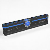Porte-nom Pour Bureau Blue Line mince