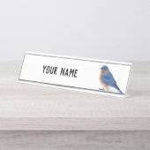 Porte-nom Pour Bureau Bluebird (Devant)
