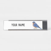 Porte-nom Pour Bureau Bluebird (Devant)