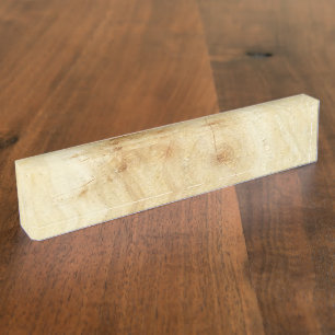 Porte-nom Pour Bureau bois