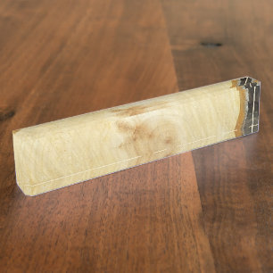 Porte-nom Pour Bureau bois