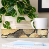 Porte-nom Pour Bureau bois