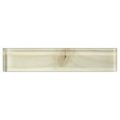 Porte-nom Pour Bureau bois (Devant)