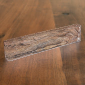 Porte-nom Pour Bureau Bois rustique (Taille)