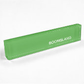 Porte-nom Pour Bureau Boomslang green color