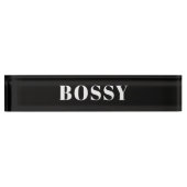Porte-nom Pour Bureau Bossy (Devant)