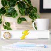 Porte-nom Pour Bureau boulon de foudre