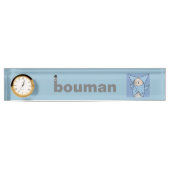Porte-nom Pour Bureau bouman63 shark parka (Devant)