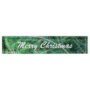 Porte-nom Pour Bureau Branche du sapin
