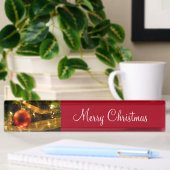 Porte-nom Pour Bureau Bureau de Noël classique