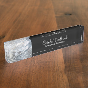 Porte-nom Pour Bureau Bureau du secrétaire exécutif de classe