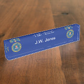 Porte-nom Pour Bureau Bureau fédéral d'enquête (Taille)