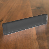 Porte-nom Pour Bureau Bureau Noir Étrange (Taille)