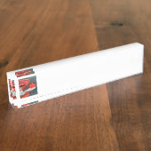 Porte-nom Pour Bureau Bureau Robin Dotty (Taille)