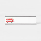 Porte-nom Pour Bureau Bus de Londres (Devant)