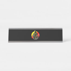 Porte-nom Pour Bureau Cadeau pompier L'Homme Pompier