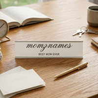 Calligraphie personnalisée du nom pour la meilleur