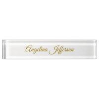 Calligraphie professionnelle Elegant or couleur