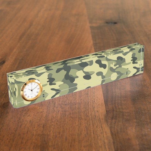 Porte-nom Pour Bureau Camo (Taille)