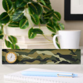 Porte-nom Pour Bureau Camo