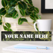 Porte-nom Pour Bureau Camouflage fractal