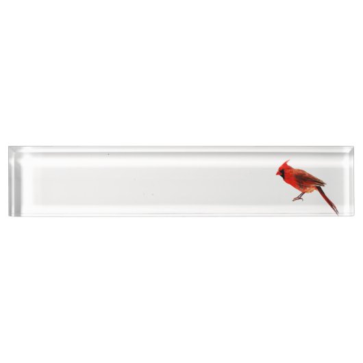 Porte-nom Pour Bureau Cardinal(s) (Devant)