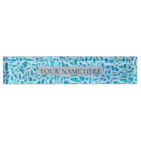 Carreau de verre mosaïque turquoise bleu moderne c